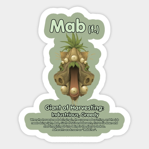 Mab Sticker by Justwillow